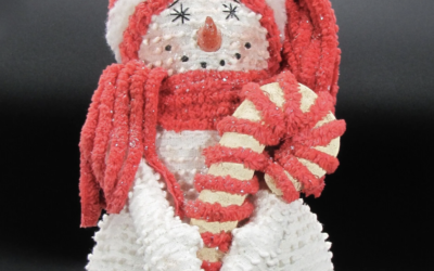 December 2022: Bates Bedspread Snowman