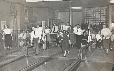 March 2026:  Women in Bates Mill Bowling League
